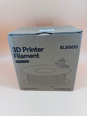 ELEGOO 3D Printer Filament White 2 Pcs